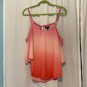 a.n.a Off-the-Shoulder Ombre Blouse